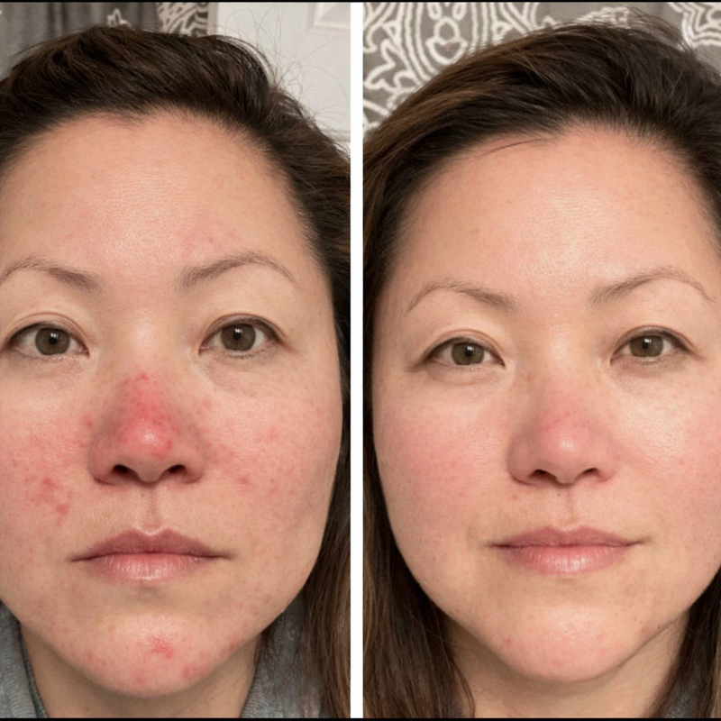 Before and After result